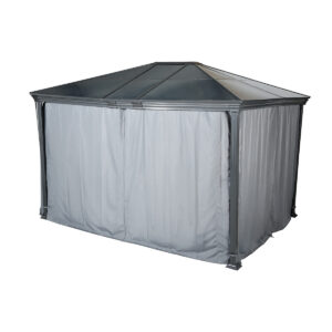 Rideaux pour pergola BELIZE Ardoise Hespéride 3 x 2 m