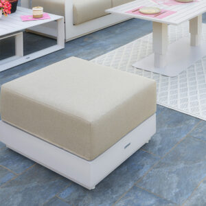 Puf de jardín ALLURE Avena Hespéride 79 x 65 x 42 cm